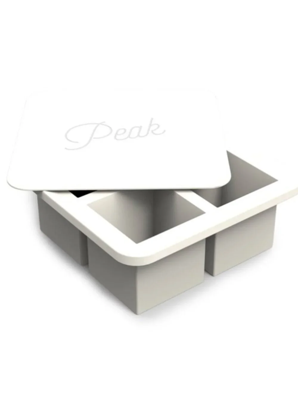NEW Peak Extra Large Ice Cube Tray: White